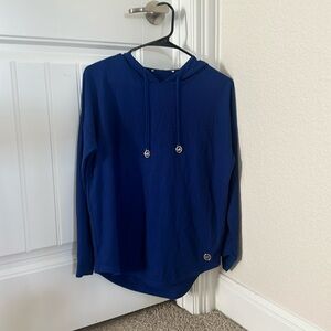 Micheal Kors Blue Sweater with Hood